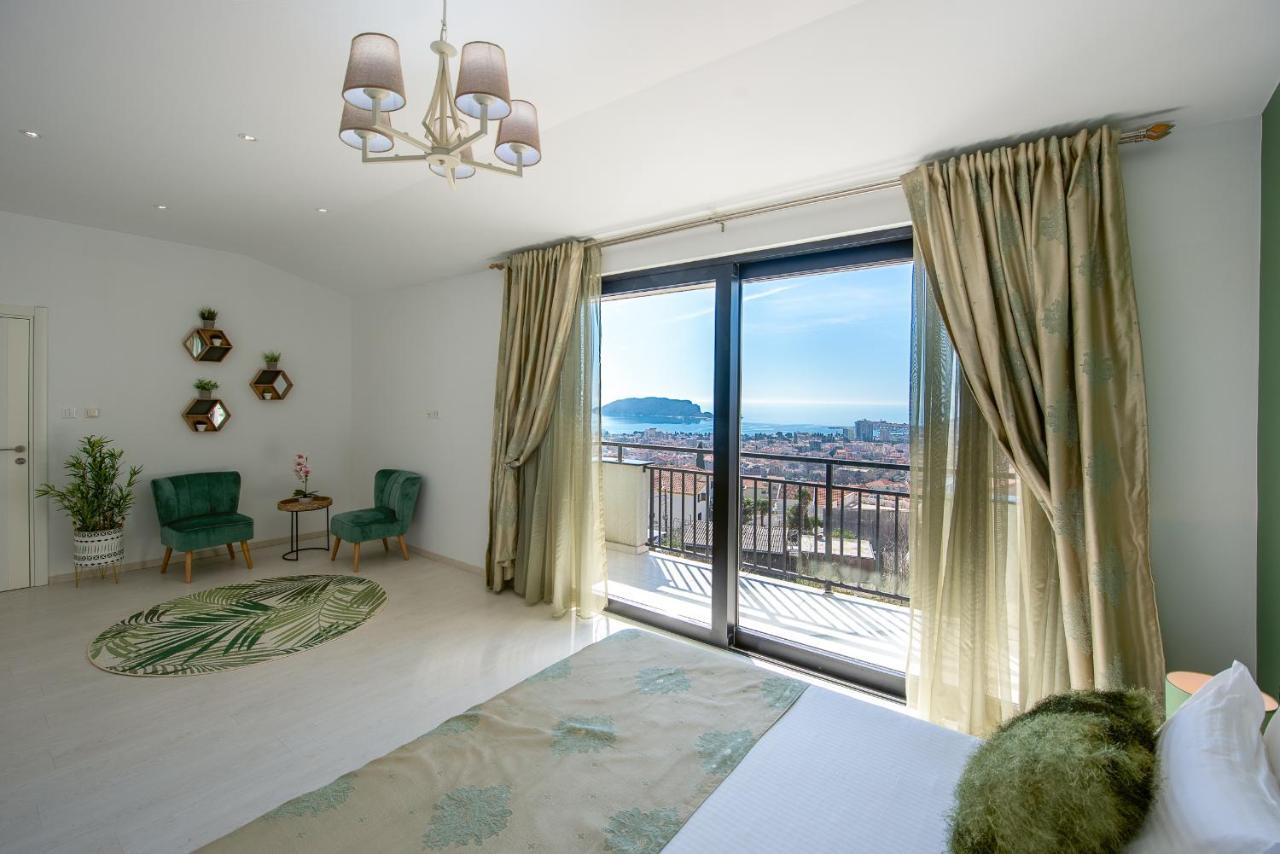 Villa Lazi Sea View Budva Bagian luar foto
