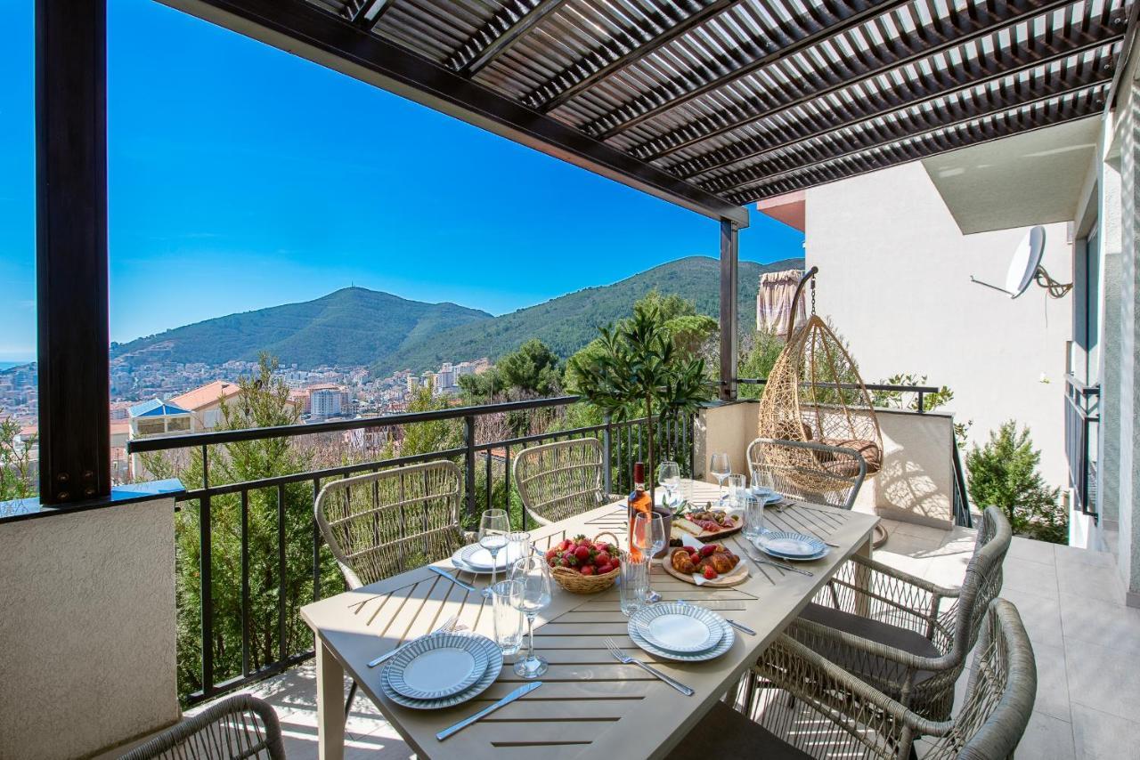 Villa Lazi Sea View Budva Bagian luar foto